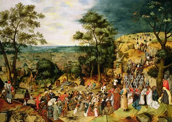 Kristus på vei til Golgata, 1607